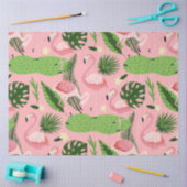 Flamingo Summer Collection ein Design 5 Seidenpapier (Basteln)