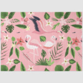Flamingo Summer Collection ein Design 6 Seidenpapier (Vorderseite)