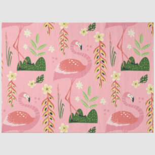 Flamingo Summer Collection Ein Design 7 Seidenpapier
