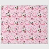 Flamingo Summer Collection ein Design 9 Geschenkpapier (Flach)