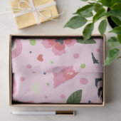 Flamingo Summer Collection ein Design 9 Seidenpapier (Geschenk)