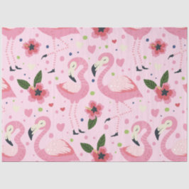 Flamingo Summer Collection ein Design 9 Seidenpapier