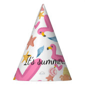 Flamingo summer party partyhütchen (Links)