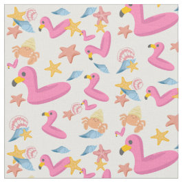 Flamingo summer party  stoff