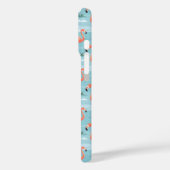 Flamingo Summer Pattern Case-Mate iPhone Hülle (Rückseite / Links)