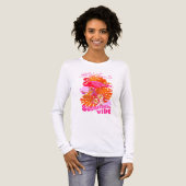 Flamingo Summer Pink Tri-Blend Shirt (Vorderseite voll)