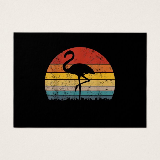 Flamingo Sunset Flamingo Gift (Vorderseite)