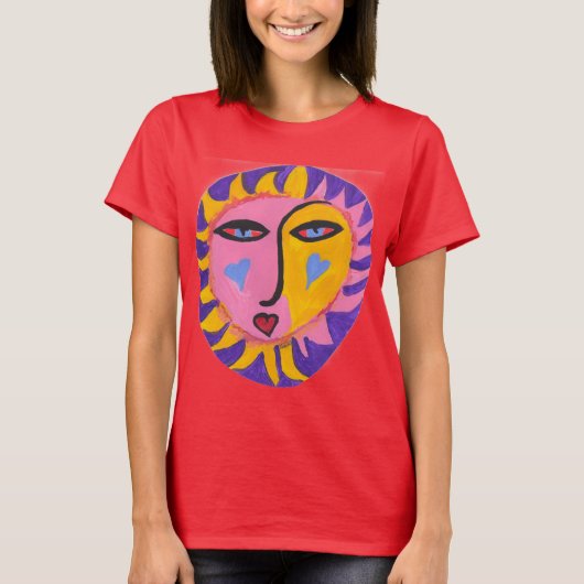 Flamingo Sunset T-Shirt (Vorderseite)