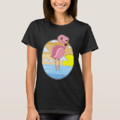 Flamingo Sunset T-Shirt (Vorderseite)