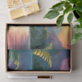 Flamingo Sunset Tropical Beach Seidenpapier (Geschenk)