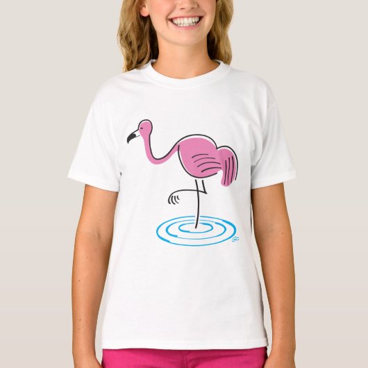 Flamingo T-Shirt (Vorderseite)