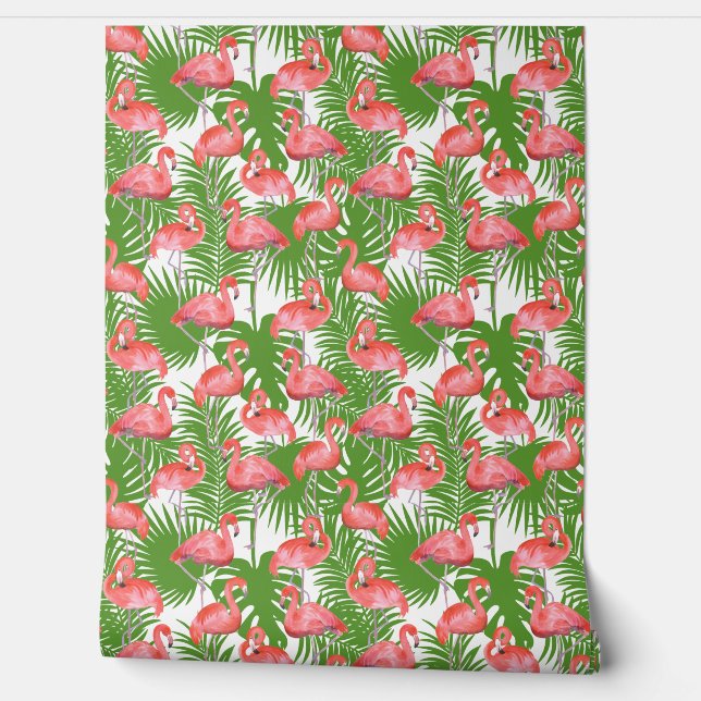 Flamingo Tapete (Abrollen)