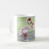 Flamingo Tasse (Vorderseite Links)