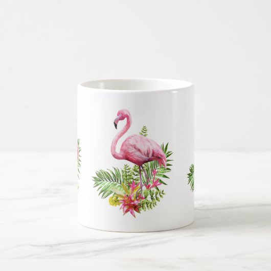Flamingo Tasse, Flamingo Coffee Tasse, Pink Flamin Kaffeetasse (Mittel)