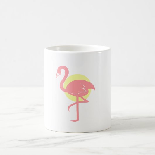 Flamingo-Tasse Kaffeetasse (Mittel)