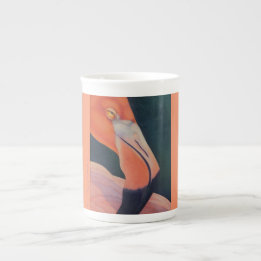 Flamingo-Tasse Porzellantasse