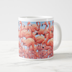 Flamingo Tasse, Riesige Kaffeetasse Jumbo-Tasse