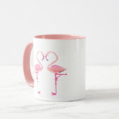 Flamingo-Tasse Tasse (Vorderseite Links)