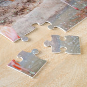 Flamingo-Teich Singapur. Puzzle (Seite)