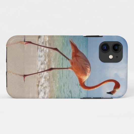 Flamingo-Telefon-Kasten Case-Mate iPhone Hülle (Rückseite (Horizontal))
