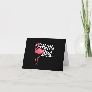 Flamingo Thema Geburtstagsgeschenk - Mama Bird Fla Dankeskarte