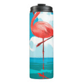 Flamingo Thermosbecher (Vorderseite)