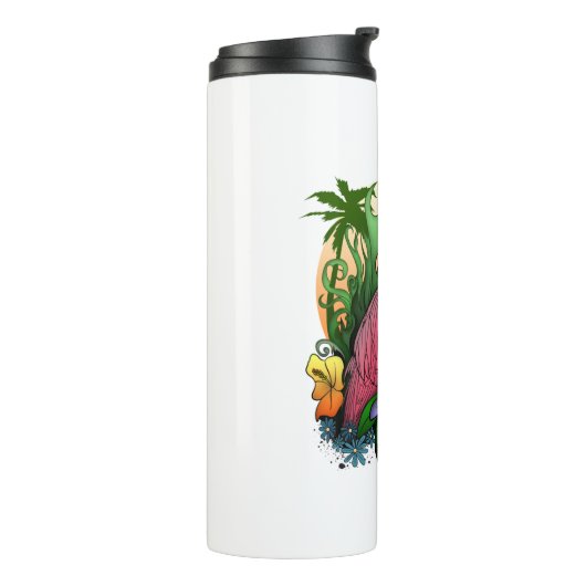 Flamingo Thermosbecher (Nach links gedreht)