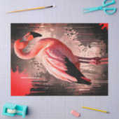 Flamingo Tissue/Decoupage Paper Seidenpapier (Basteln)