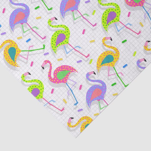 Flamingo Tissue for Gift Wrap Seidenpapier (Ausschnitt)
