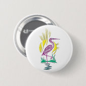 Flamingo Tote Bag Button (Vorne & Hinten)
