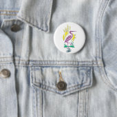 Flamingo Tote Bag Button (Beispiel)