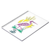 Flamingo Tote Bag Notizblock (Linke Seite)
