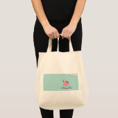 Flamingo Tote Bag Tragetasche (Vorderseite (Produkt))