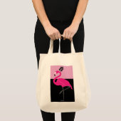 Flamingo Tote Bag Tragetasche (Vorderseite (Produkt))