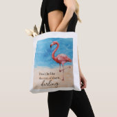 Flamingo-Tragetasche Tasche (Von Nahem)