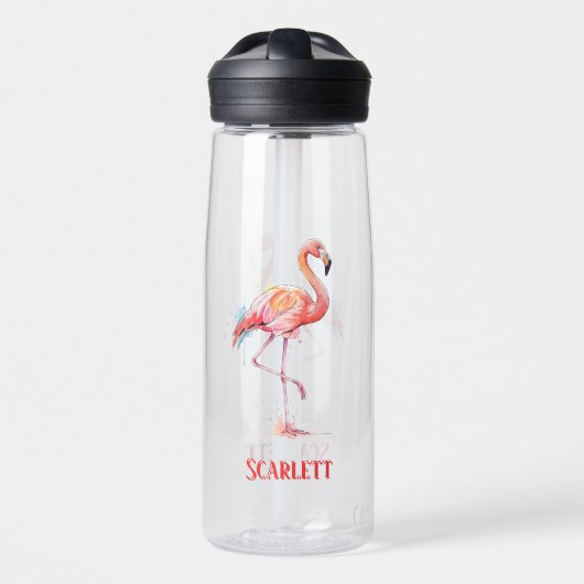 Flamingo Trinkflasche (Vorne)