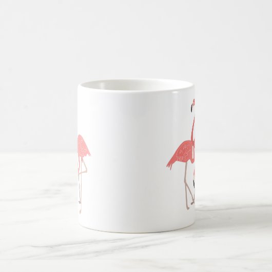 Flamingo Trio Kaffeetasse (Mittel)