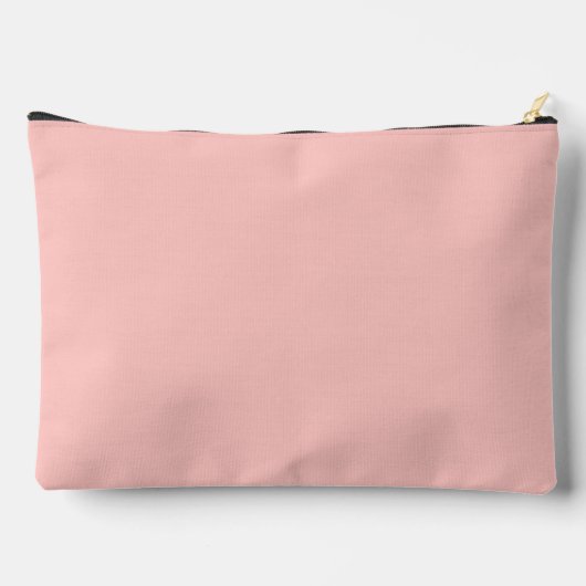 Flamingo Trio Monogram Zipper Pouch Zubehörtasche (Rückseite)