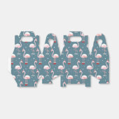 Flamingo Tropical Christmas Geschenkschachtel (Ungefaltet)