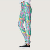 Flamingo Tropical Dschungel Leggings (Links)