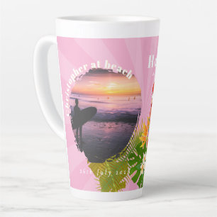 Flamingo Tropical Erinnerungen Foto Pink Milchtasse