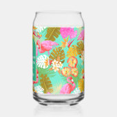 Flamingo Tropical Garden Aquamarin Dosenglas (Links)