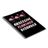 Flamingo Tropical Obsessive Flamingo-Störung 546 Notizblock (Rechte Seite)