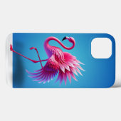 Flamingo Tropical Phone Case (Rückseite (Horizontal))