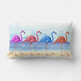 Flamingo Tropical Pillow Lendenkissen