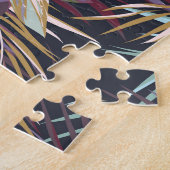 Flamingo Tropical: Sommer nahtloses Muster Puzzle (Seite)