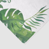 Flamingo Tropical Vibes Serie Design 5 Seidenpapier (Ausschnitt)