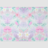 Flamingo Tropical Vibes Series Design 14 Seidenpapier (Vorderseite)