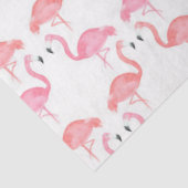 Flamingo Tropical Vibes Series Design 15 Seidenpapier (Ausschnitt)
