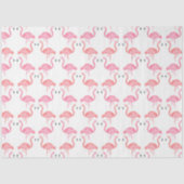 Flamingo Tropical Vibes Series Design 15 Seidenpapier (Vorderseite)